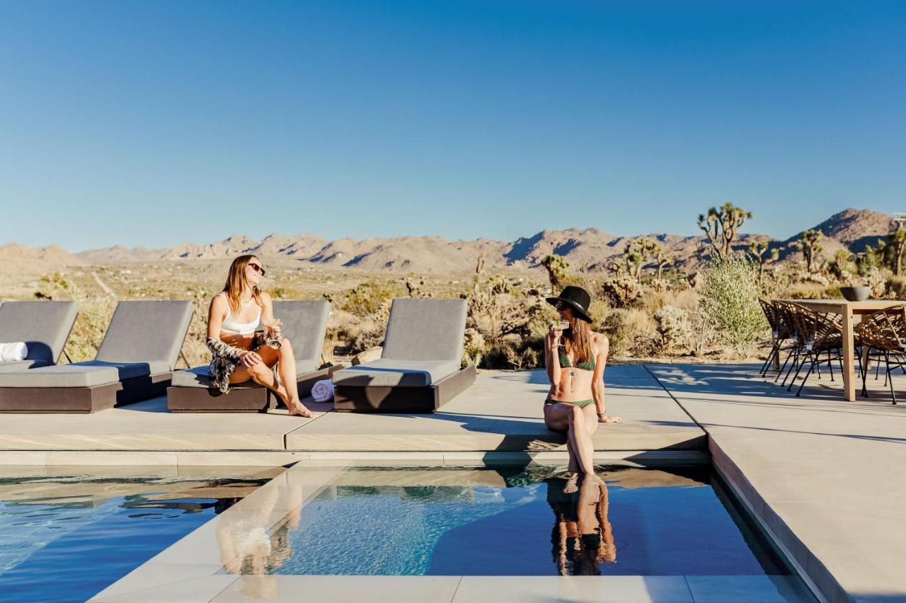 Amaru Muru - Luxury Retreat With Pool/Hot Tub/Yoga Joshua Tree Exterior foto
